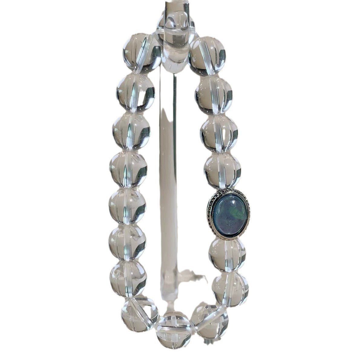 Natural Iced 3A Clear Quartz Aquamarine